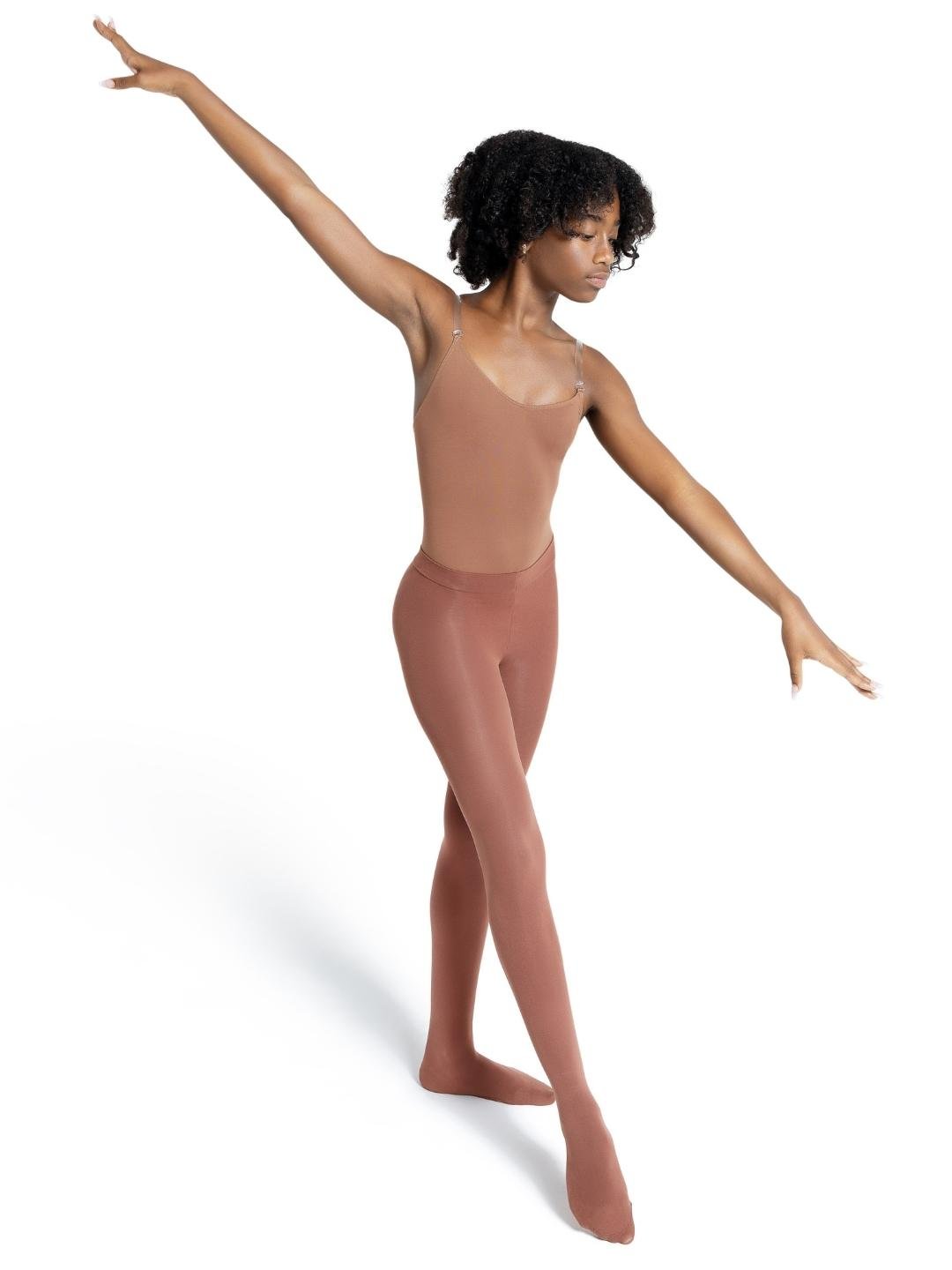 THE COLLECTIVE DANCEWEAR Capezio Transition Tights - Chestnut#mTightsTHE COLLECTIVE DANCEWEAR