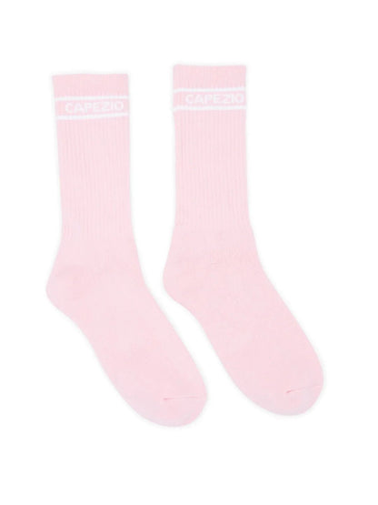 Capezio Varsity Crew Socks - Pink - THE COLLECTIVE DANCEWEARCapezio Varsity Crew Socks - PinkmDANCE SOCKSTHE COLLECTIVE DANCEWEAR
