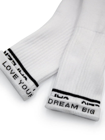 Capezio Varsity Crew Socks - White - THE COLLECTIVE DANCEWEARCapezio Varsity Crew Socks - WhitemDANCE SOCKSTHE COLLECTIVE DANCEWEAR