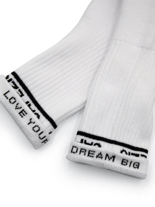 Capezio Varsity Crew Socks - White - THE COLLECTIVE DANCEWEARCapezio Varsity Crew Socks - WhitemDANCE SOCKSTHE COLLECTIVE DANCEWEAR