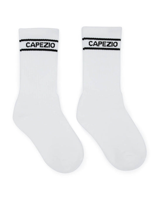 Capezio Varsity Crew Socks - White - THE COLLECTIVE DANCEWEARCapezio Varsity Crew Socks - WhitemDANCE SOCKSTHE COLLECTIVE DANCEWEAR