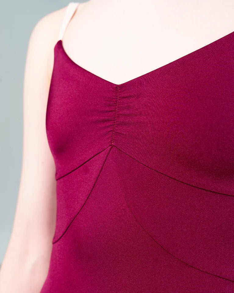 Claudia Dean Nela Camisole Leotard - Mulberry Gloss - THE COLLECTIVE DANCEWEARClaudia Dean Nela Camisole Leotard - Mulberry GlossmLeotardTHE COLLECTIVE DANCEWEAR