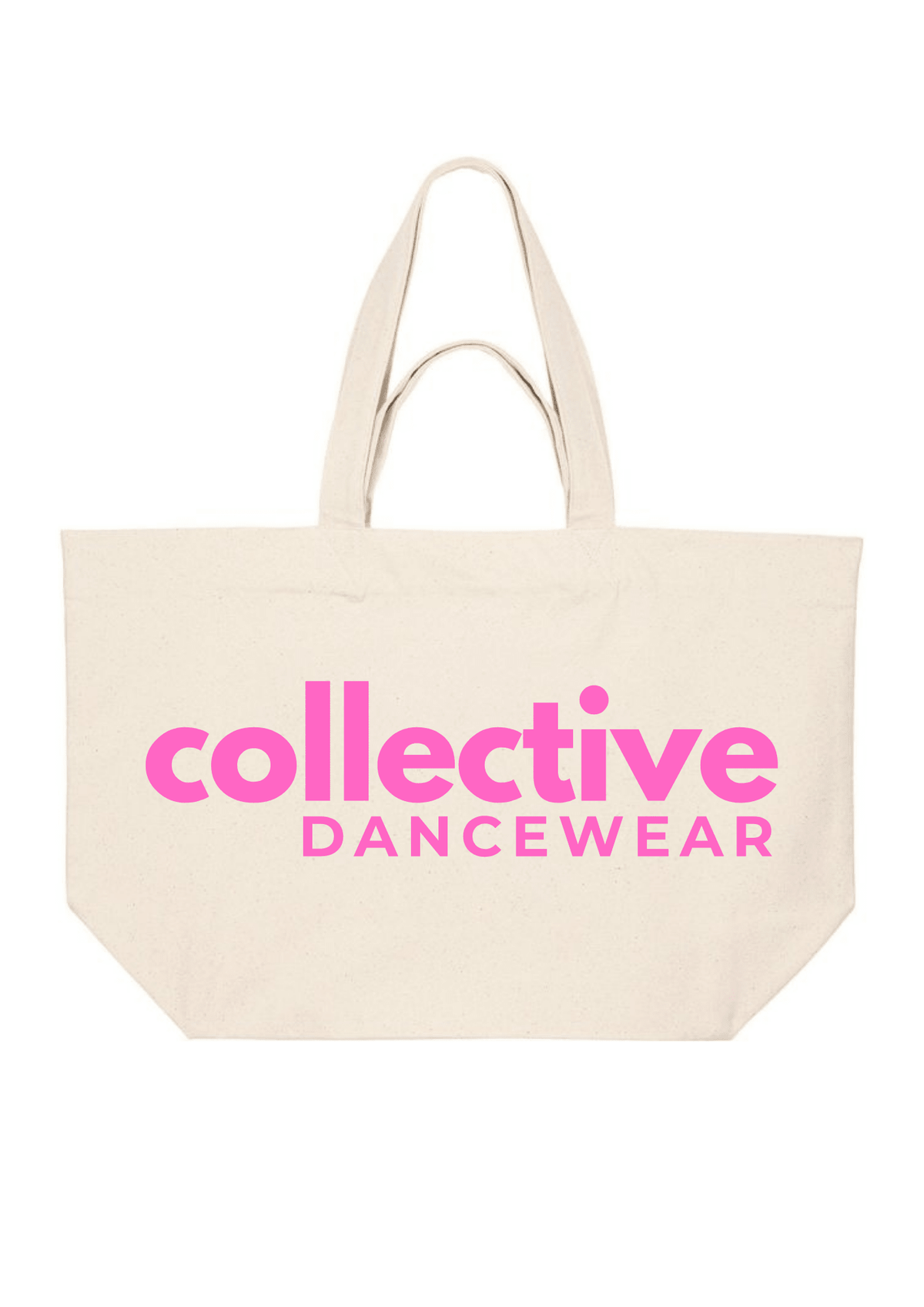 Collective Dancewear The BIG Tote Bag - Natural Cream - Collective DancewearCollective Dancewear The BIG Tote Bag - Natural CreammDANCE ACCESSORIESCollective Dancewear