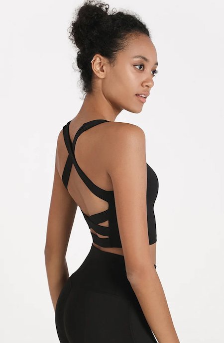 Cross Back Dance Top - Black - THE COLLECTIVE DANCEWEAR Cross Back Dance Top - Black#mSports TopTHE COLLECTIVE DANCEWEAR