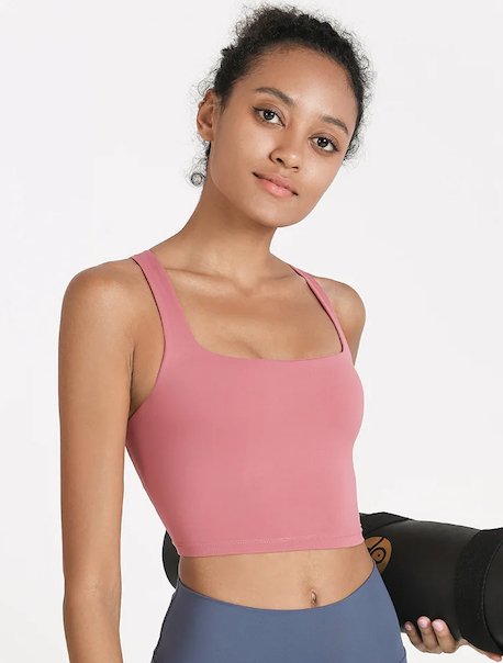 Cross Back Dance Top - Pink - THE COLLECTIVE DANCEWEARCross Back Dance Top - Pink#mSports TopTHE COLLECTIVE DANCEWEAR