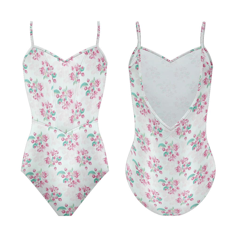 Danse de Paris Flora Camisole Leotard- Rose - Collective DancewearDanse de Paris Flora Camisole Leotard- Rose#mLeotardCollective Dancewear