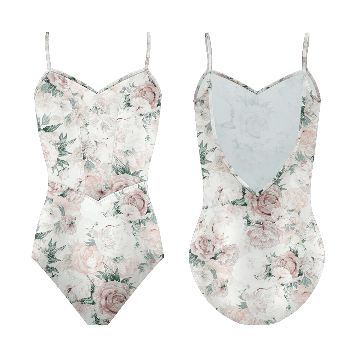 Danse de Paris Jardin Camisole Leotard - Belle Rose - THE COLLECTIVE DANCEWEARDanse de Paris Jardin Camisole Leotard - Belle RosemLeotardTHE COLLECTIVE DANCEWEAR