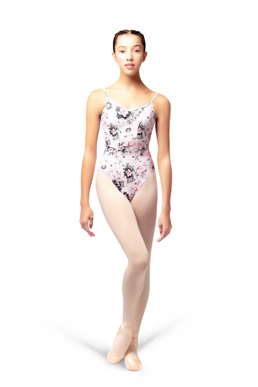 Danse de Paris Jardin Camisole Leotard - Pale Pink - THE COLLECTIVE DANCEWEARDanse de Paris Jardin Camisole Leotard - Pale Pink#mLeotardTHE COLLECTIVE DANCEWEAR