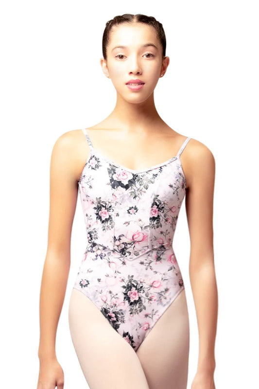 Danse de Paris Jardin Camisole Leotard - Pale Pink - THE COLLECTIVE DANCEWEARDanse de Paris Jardin Camisole Leotard - Pale Pink#mLeotardTHE COLLECTIVE DANCEWEAR