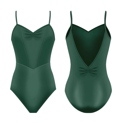 Danse de Paris Lou Lou Camisole Leotard - Moss Green - THE COLLECTIVE DANCEWEARDanse de Paris Lou Lou Camisole Leotard - Moss GreenmLeotardTHE COLLECTIVE DANCEWEAR