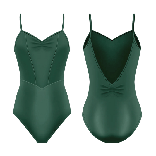 Danse de Paris Lou Lou Camisole Leotard - Moss Green - THE COLLECTIVE DANCEWEARDanse de Paris Lou Lou Camisole Leotard - Moss GreenmLeotardTHE COLLECTIVE DANCEWEAR