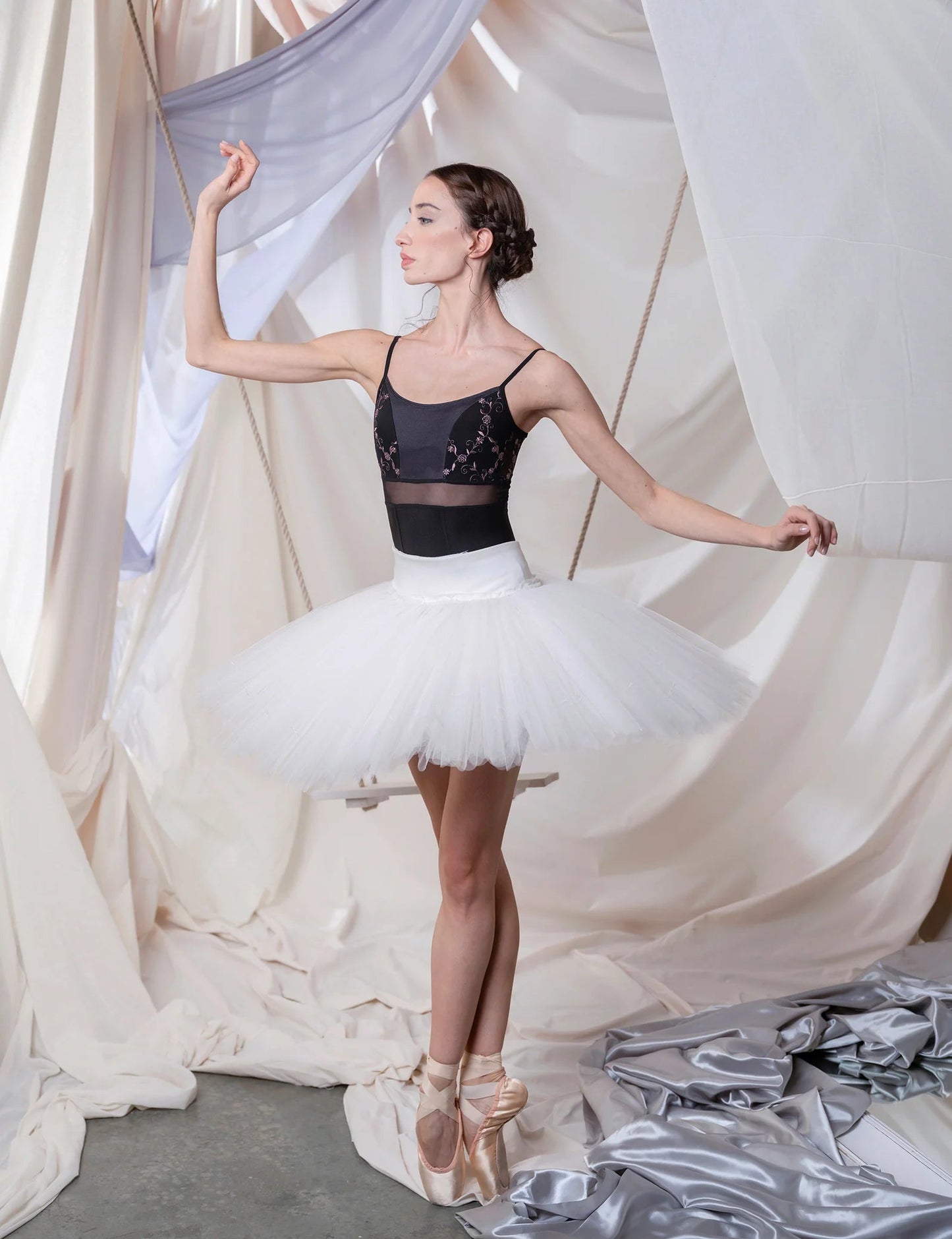 Dellalo Milano Brigid CL Camisole Leotard 2026 - Nero - THE COLLECTIVE DANCEWEARDellalo Milano Brigid CL Camisole Leotard 2026 - NeromLeotardTHE COLLECTIVE DANCEWEAR