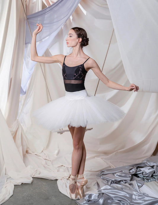 Dellalo Milano Brigid CL Camisole Leotard 2026 - Nero - THE COLLECTIVE DANCEWEARDellalo Milano Brigid CL Camisole Leotard 2026 - NeromLeotardTHE COLLECTIVE DANCEWEAR