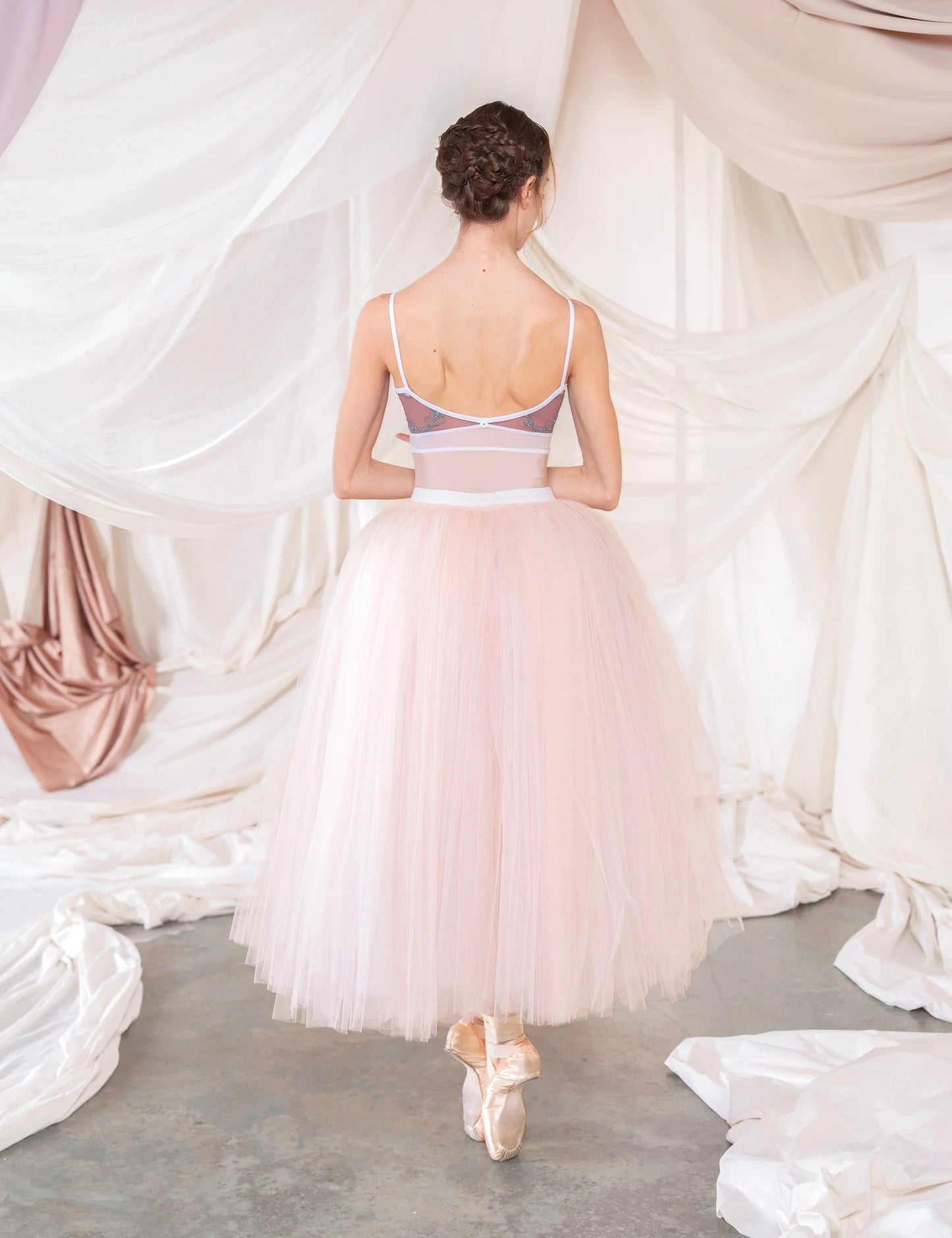 Dellalo Milano Brigid CL Camisole Leotard 2026 - Rose - THE COLLECTIVE DANCEWEARDellalo Milano Brigid CL Camisole Leotard 2026 - RosemLeotardTHE COLLECTIVE DANCEWEAR