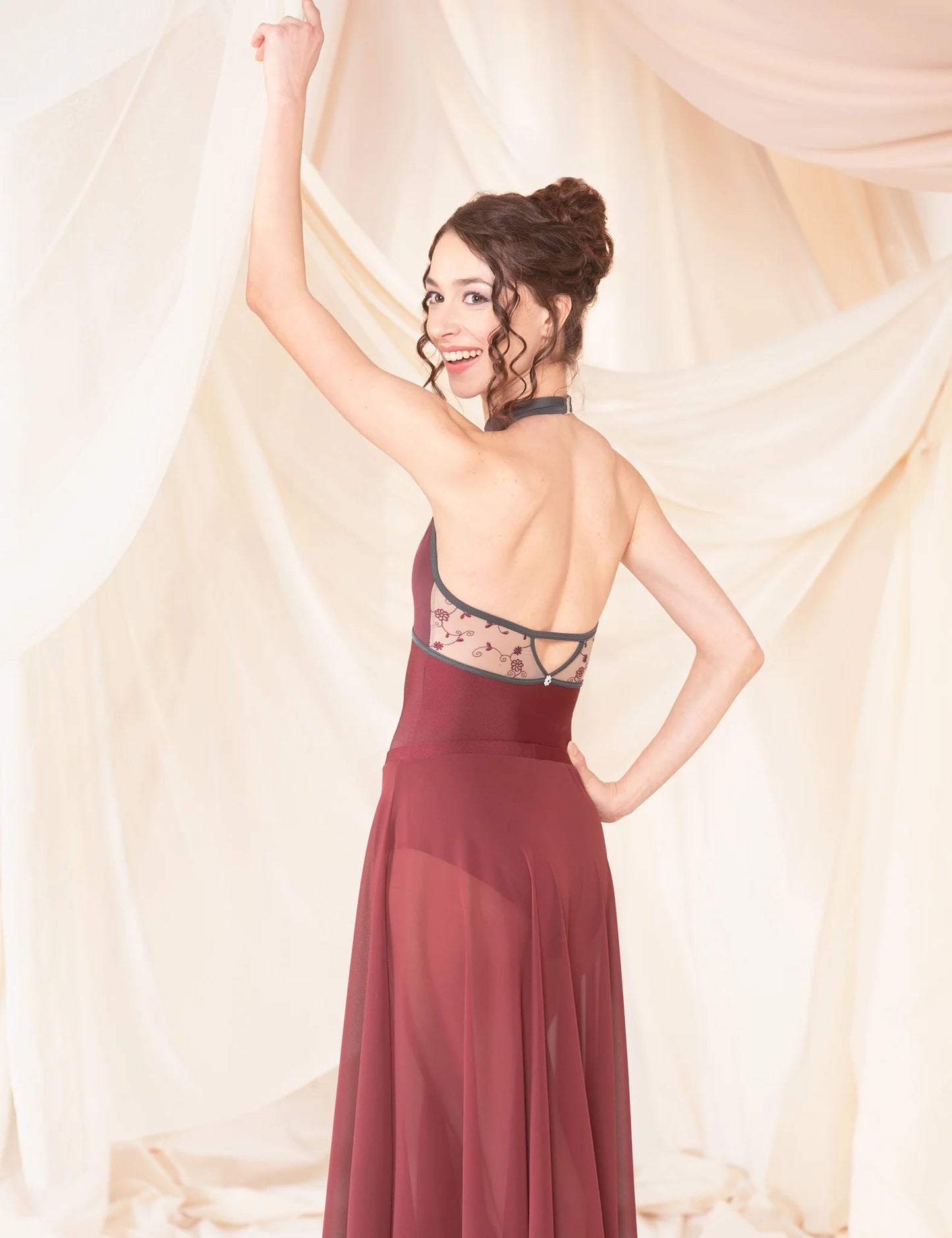 Dellalo Milano Calliope Halter Neck Leotard CL 2026 - Elisir - THE COLLECTIVE DANCEWEARDellalo Milano Calliope Halter Neck Leotard CL 2026 - ElisirmLeotardTHE COLLECTIVE DANCEWEAR