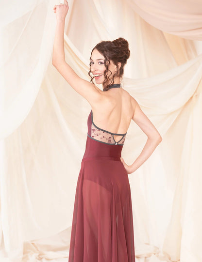 Dellalo Milano Calliope Halter Neck Leotard CL 2026 - Elisir - THE COLLECTIVE DANCEWEARDellalo Milano Calliope Halter Neck Leotard CL 2026 - ElisirmLeotardTHE COLLECTIVE DANCEWEAR