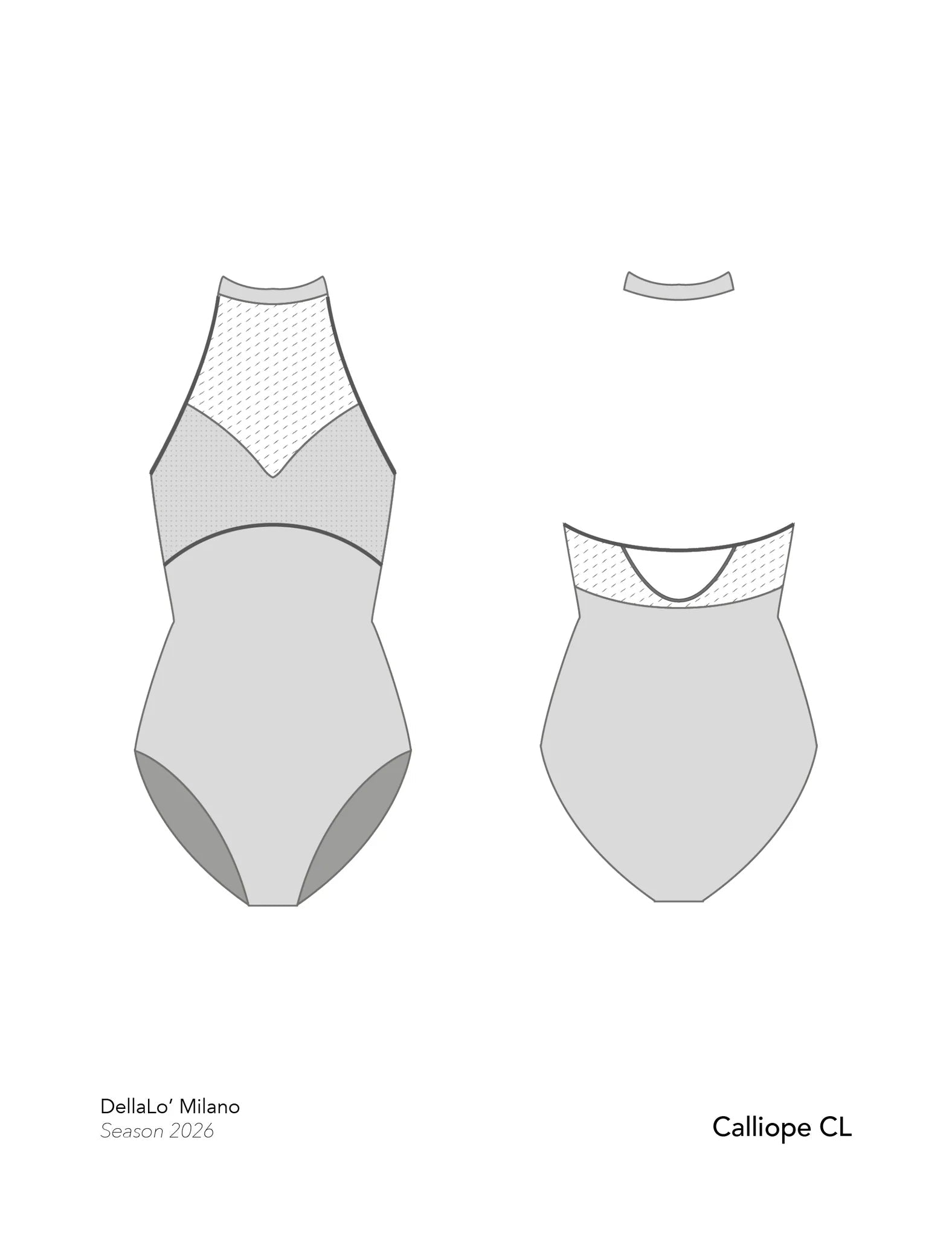 Dellalo Milano Calliope Halter Neck Leotard CL 2026 - Elisir - THE COLLECTIVE DANCEWEARDellalo Milano Calliope Halter Neck Leotard CL 2026 - ElisirmLeotardTHE COLLECTIVE DANCEWEAR