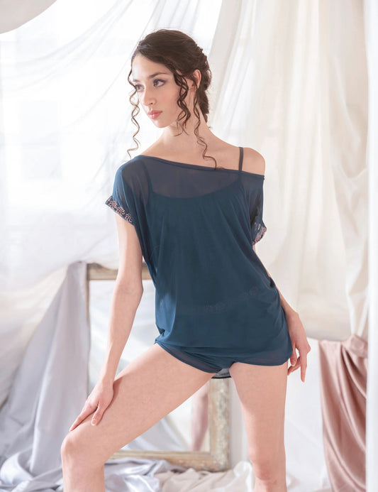 Dellalo Milano Daisy Blouse - THE COLLECTIVE DANCEWEARDellalo Milano Daisy BlousemLeotardTHE COLLECTIVE DANCEWEAR