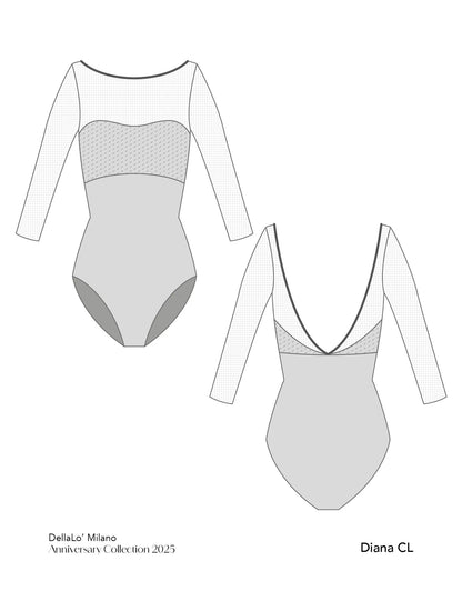 Dellalo Milano Diana Classy 2025 Cap Sleeve Leotard - Aqua - THE COLLECTIVE DANCEWEARDellalo Milano Diana Classy 2025 Cap Sleeve Leotard - AquamLeotardTHE COLLECTIVE DANCEWEAR