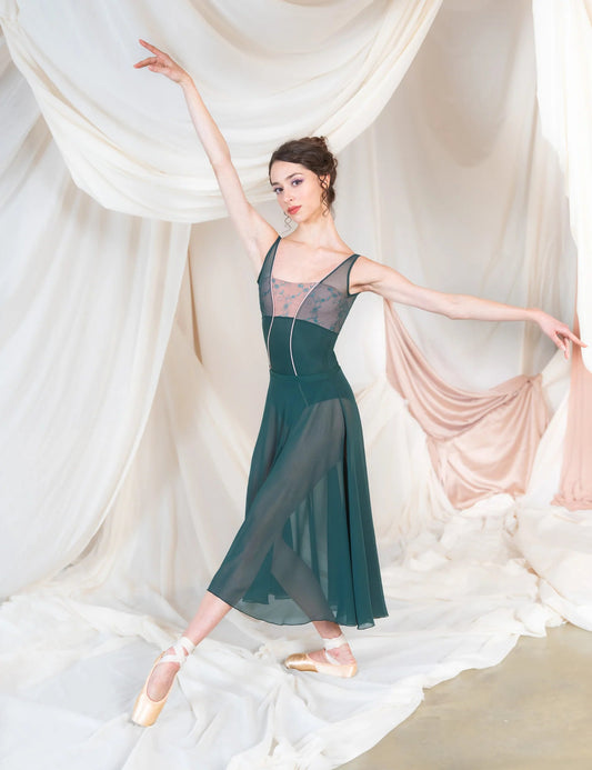 Dellalo Milano Lucinda Leotard CL 2026 - Bottiglia - THE COLLECTIVE DANCEWEARDellalo Milano Lucinda Leotard CL 2026 - BottigliamLeotardTHE COLLECTIVE DANCEWEAR