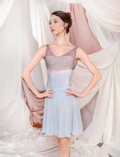 Dellalo Milano Maia CL Leotard 2026 - Silver - THE COLLECTIVE DANCEWEARDellalo Milano Maia CL Leotard 2026 - SilvermLeotardTHE COLLECTIVE DANCEWEAR