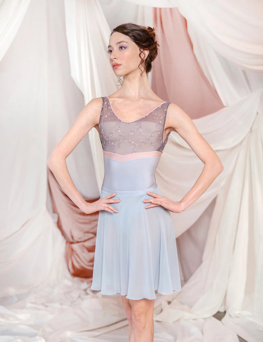 Dellalo Milano Maia CL Leotard 2026 - Silver - THE COLLECTIVE DANCEWEARDellalo Milano Maia CL Leotard 2026 - SilvermLeotardTHE COLLECTIVE DANCEWEAR