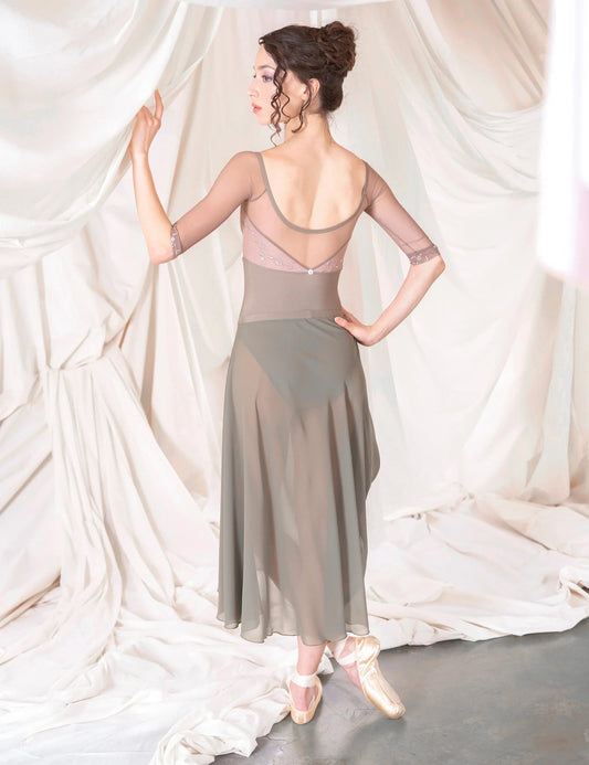 Dellalo Milano Mania 3/4 Length Sleeve Leotard CL 2026 - Planet - THE COLLECTIVE DANCEWEARDellalo Milano Mania 3/4 Length Sleeve Leotard CL 2026 - PlanetmLeotardTHE COLLECTIVE DANCEWEAR
