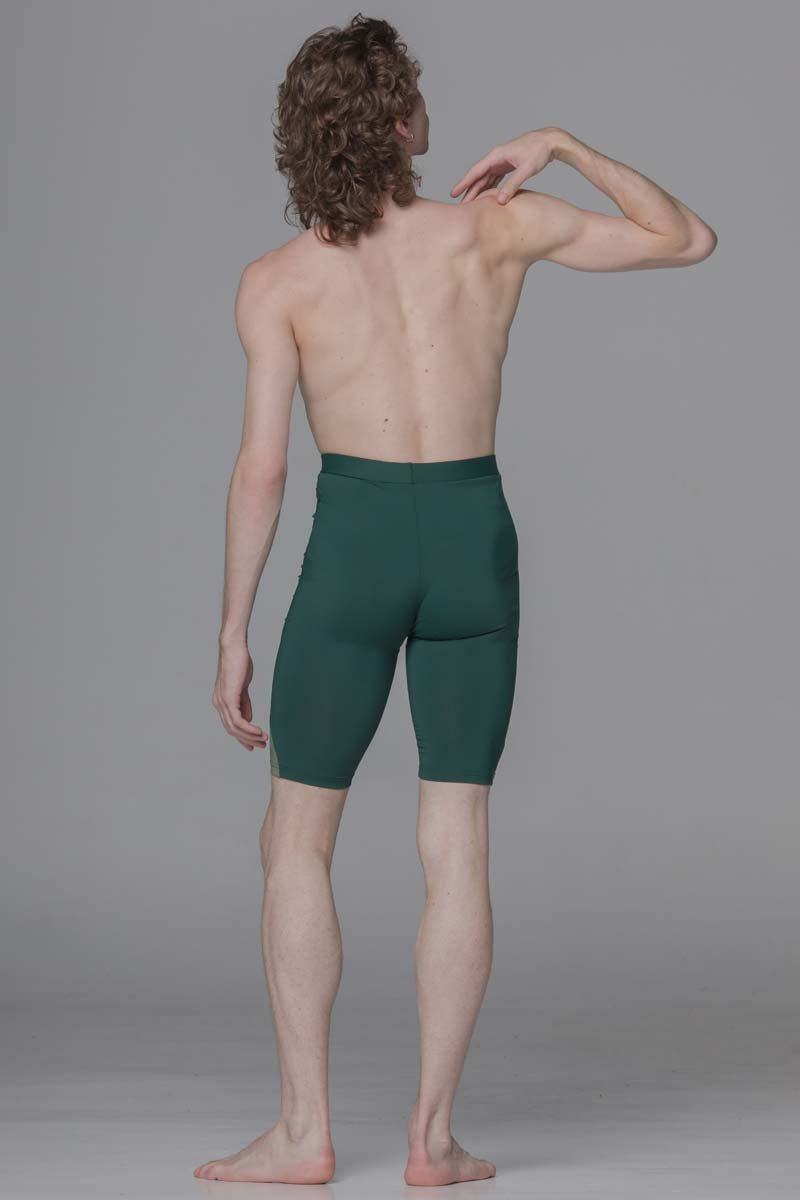 Diverso Men's Double Knee Shorts - Green & Olive - THE COLLECTIVE DANCEWEARDiverso Men's Double Knee Shorts - Green & OlivemSports LeggingsTHE COLLECTIVE DANCEWEAR