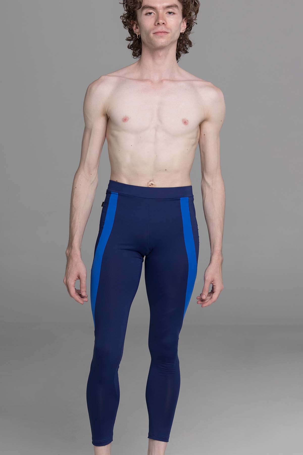 Diverso Men's Eco Tights - Blue Wave - THE COLLECTIVE DANCEWEARDiverso Men's Eco Tights - Blue Wave#mSports LeggingsTHE COLLECTIVE DANCEWEAR