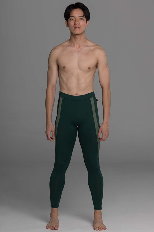 Diverso Men's Eco Tights - Green Wave - THE COLLECTIVE DANCEWEARDiverso Men's Eco Tights - Green Wave#mSports LeggingsTHE COLLECTIVE DANCEWEAR