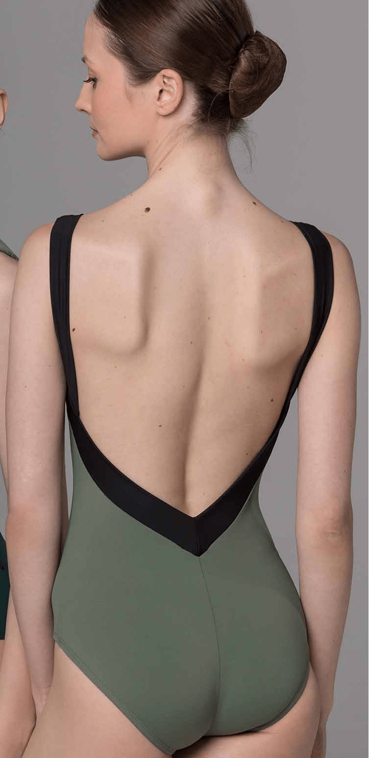 Diverso The Fine Cut Leotard - Olive - THE COLLECTIVE DANCEWEARDiverso The Fine Cut Leotard - OlivemLeotardTHE COLLECTIVE DANCEWEAR