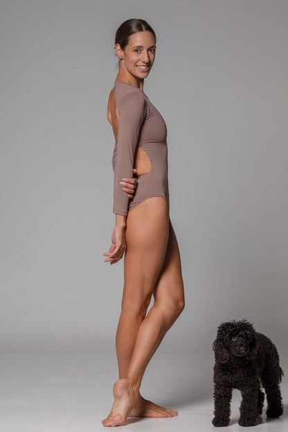 Diverso The Minimal Leotard - Earth - THE COLLECTIVE DANCEWEARDiverso The Minimal Leotard - EarthmLeotardTHE COLLECTIVE DANCEWEAR