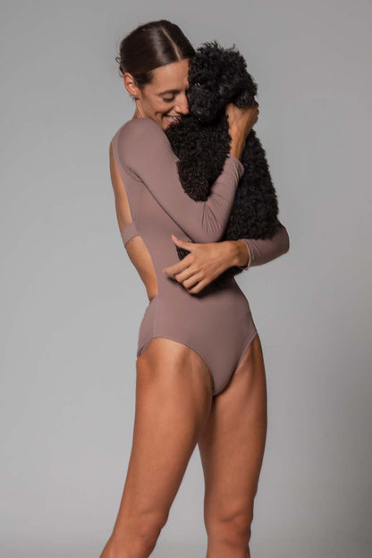 Diverso The Minimal Leotard - Earth - THE COLLECTIVE DANCEWEARDiverso The Minimal Leotard - EarthmLeotardTHE COLLECTIVE DANCEWEAR