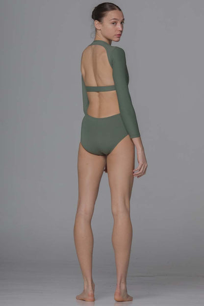 Diverso The Minimal Leotard - Olive - THE COLLECTIVE DANCEWEARDiverso The Minimal Leotard - Olive#mLeotardTHE COLLECTIVE DANCEWEAR