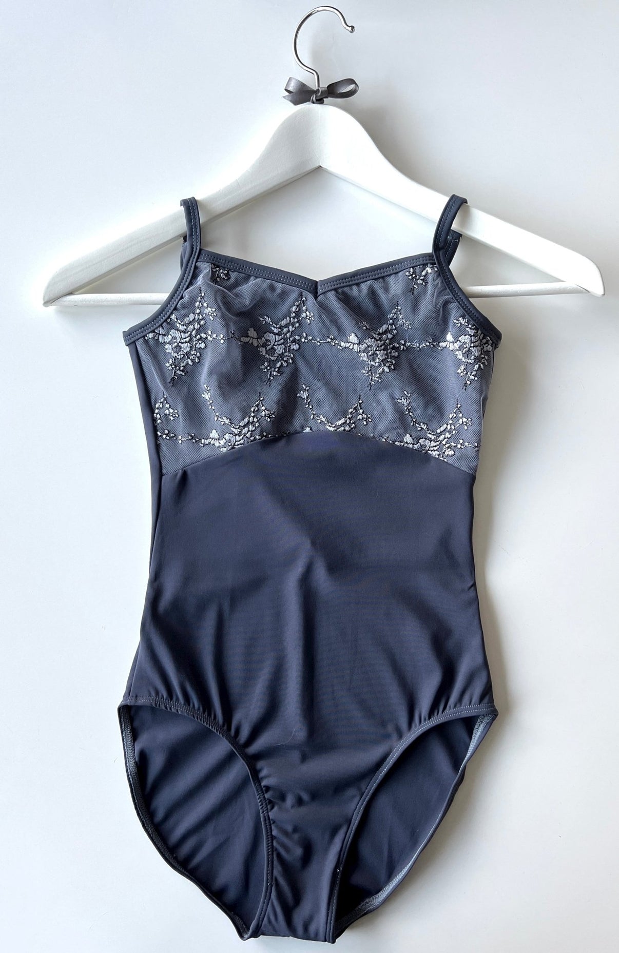 Custom Inked Ruffle Off Shoulder Camisole Leotard - Lycra main image 0