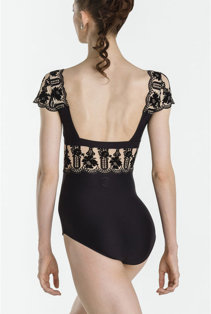 Wear Moi Emma black leotard for ballet. Sold by The Collective Dancewear