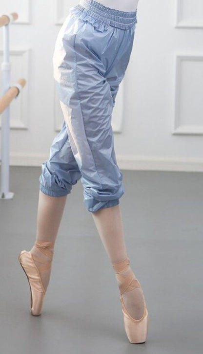 Frill Waist Trash Pants - Pale Blue - THE COLLECTIVE DANCEWEARFrill Waist Trash Pants - Pale Blue#mWarmupsTHE COLLECTIVE DANCEWEAR