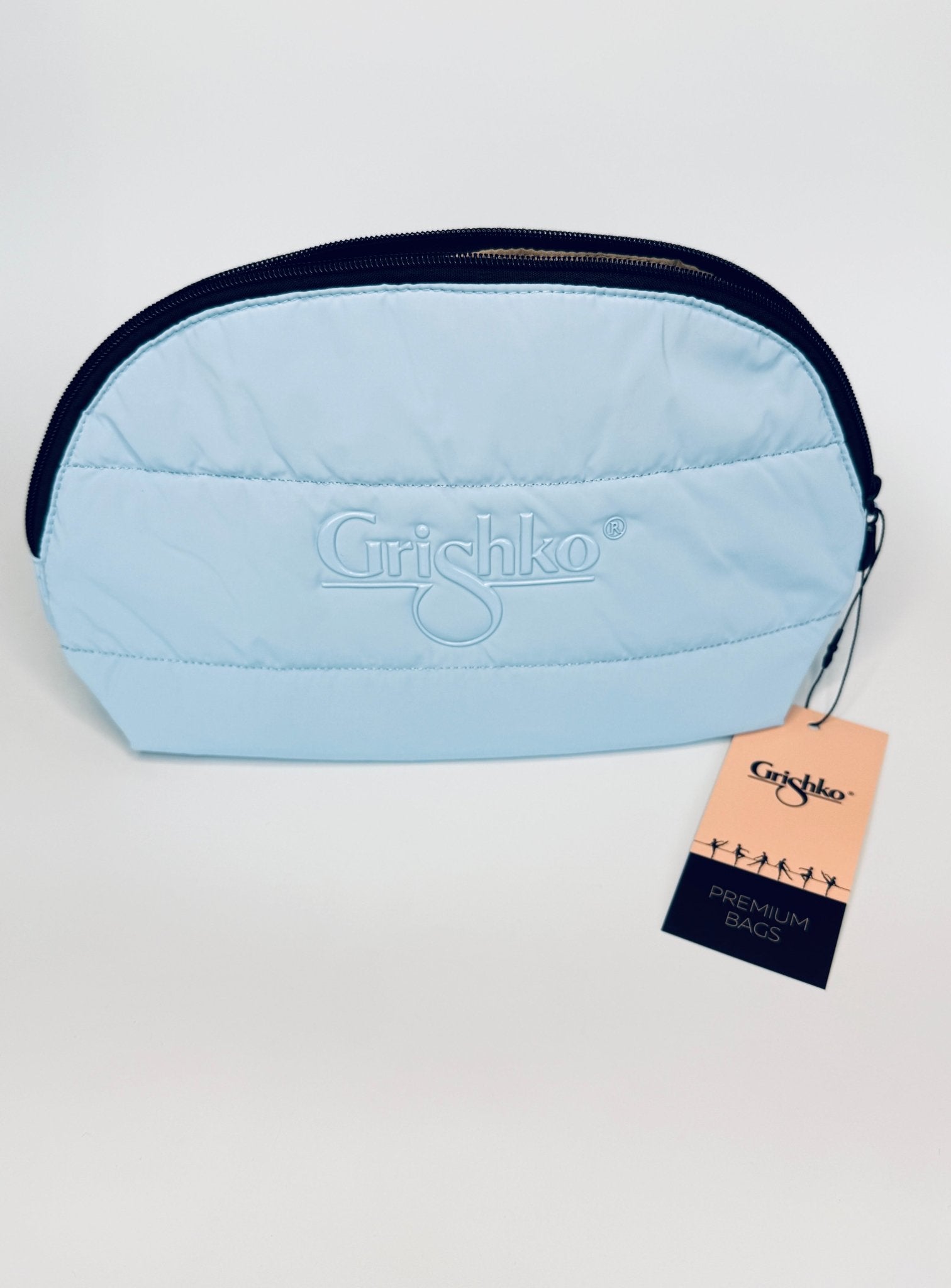 Grishko Cosmetics / Accessories Quilted Bag - Light Blue - THE COLLECTIVE DANCEWEARGrishko Cosmetics / Accessories Quilted Bag - Light BluemDANCE ACCESSORIESTHE COLLECTIVE DANCEWEAR