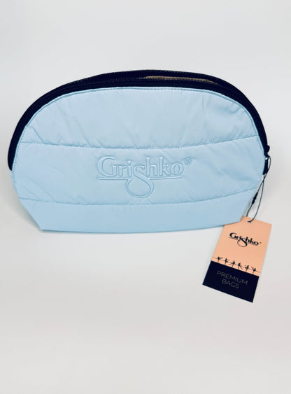 Grishko Cosmetics / Accessories Quilted Bag - Light Blue - THE COLLECTIVE DANCEWEARGrishko Cosmetics / Accessories Quilted Bag - Light BluemDANCE ACCESSORIESTHE COLLECTIVE DANCEWEAR