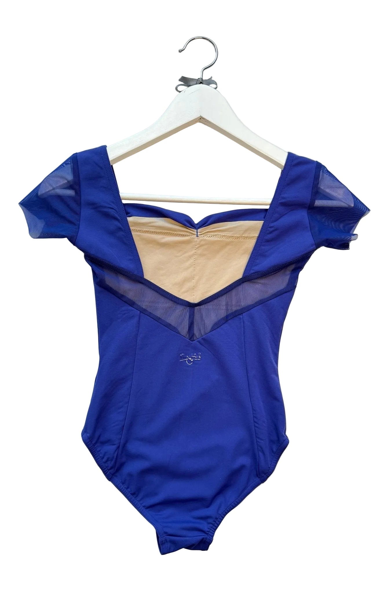 Grishko Effie Cap Sleeve Leotard with Mesh - Light Navy - THE COLLECTIVE DANCEWEARGrishko Effie Cap Sleeve Leotard with Mesh - Light NavymLeotardTHE COLLECTIVE DANCEWEAR