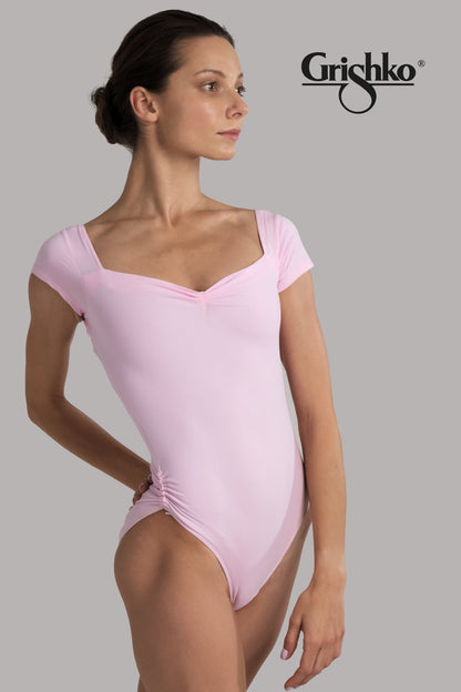 Grishko Erica Cap Sleeve Leotard - Olive - THE COLLECTIVE DANCEWEARGrishko Erica Cap Sleeve Leotard - OlivemLeotardTHE COLLECTIVE DANCEWEAR