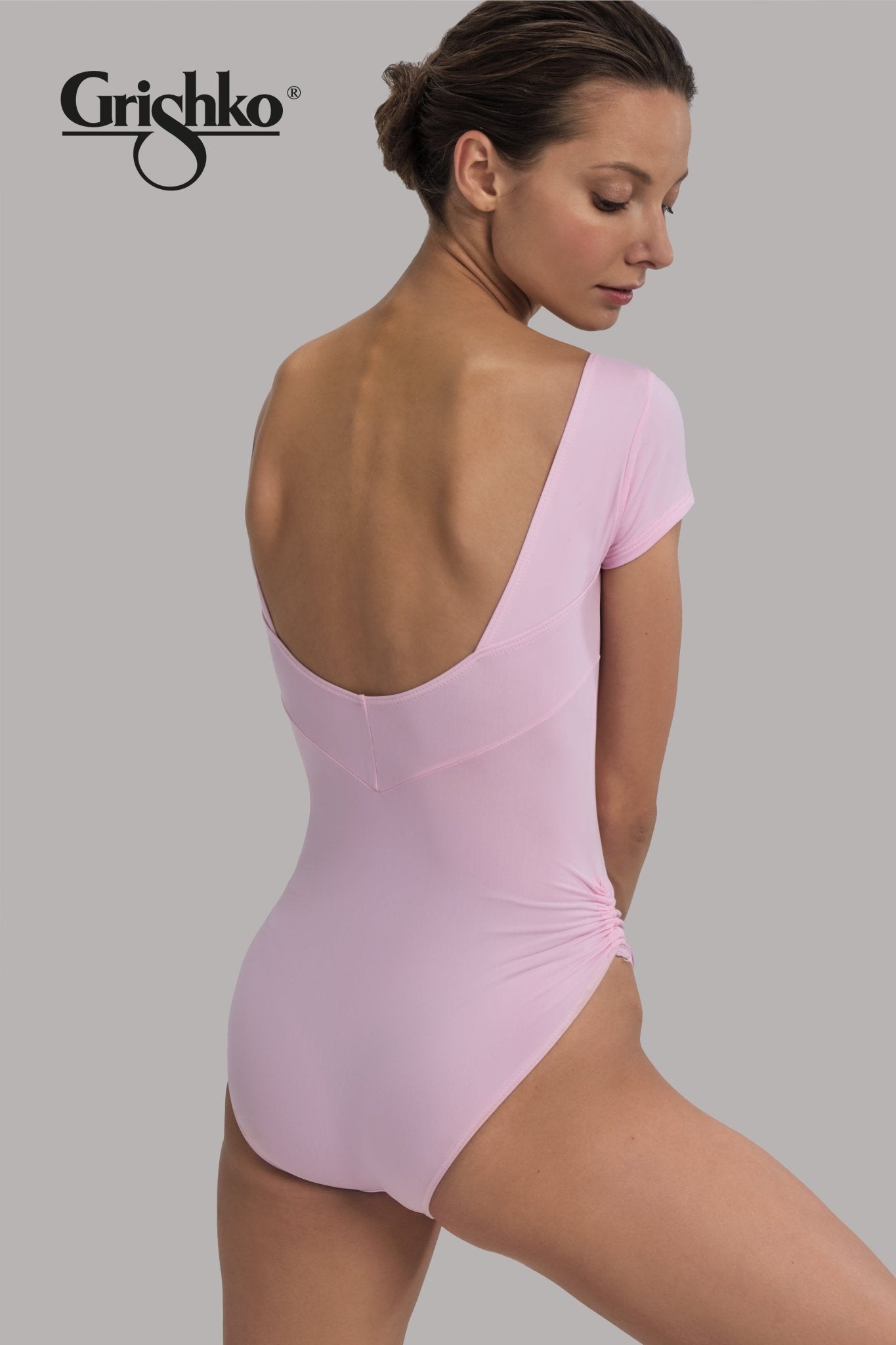 Grishko Erica Cap Sleeve Leotard - Olive - THE COLLECTIVE DANCEWEARGrishko Erica Cap Sleeve Leotard - OlivemLeotardTHE COLLECTIVE DANCEWEAR