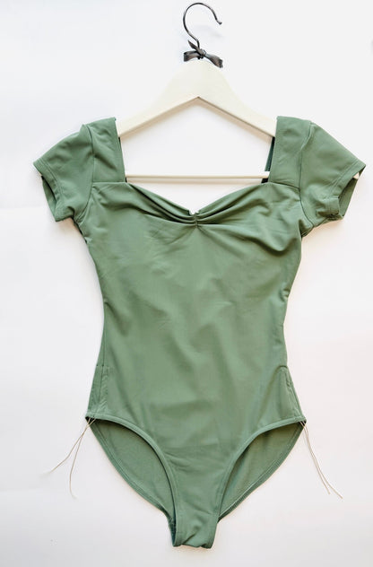 Grishko Erica Cap Sleeve Leotard - Olive - THE COLLECTIVE DANCEWEARGrishko Erica Cap Sleeve Leotard - OlivemLeotardTHE COLLECTIVE DANCEWEAR