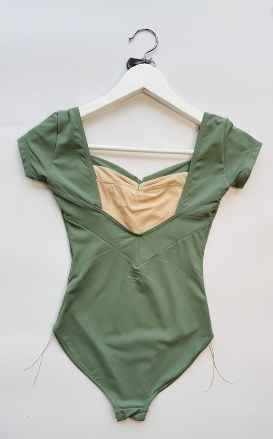 Grishko Erica Cap Sleeve Leotard - Olive - THE COLLECTIVE DANCEWEARGrishko Erica Cap Sleeve Leotard - OlivemLeotardTHE COLLECTIVE DANCEWEAR