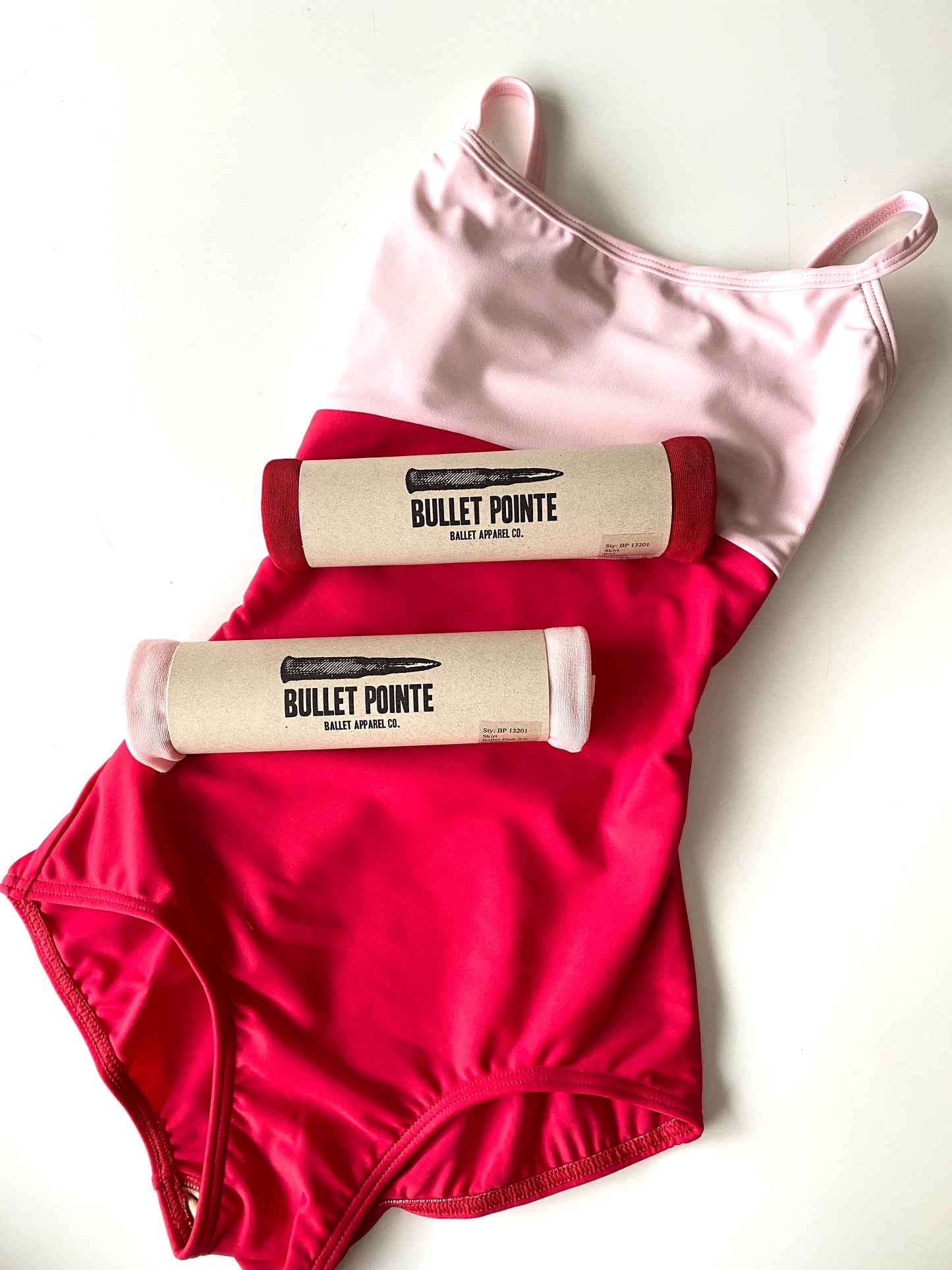 Colette ballet dance camisole leotard in block colours from Supertone sold by The Collective Dancewear