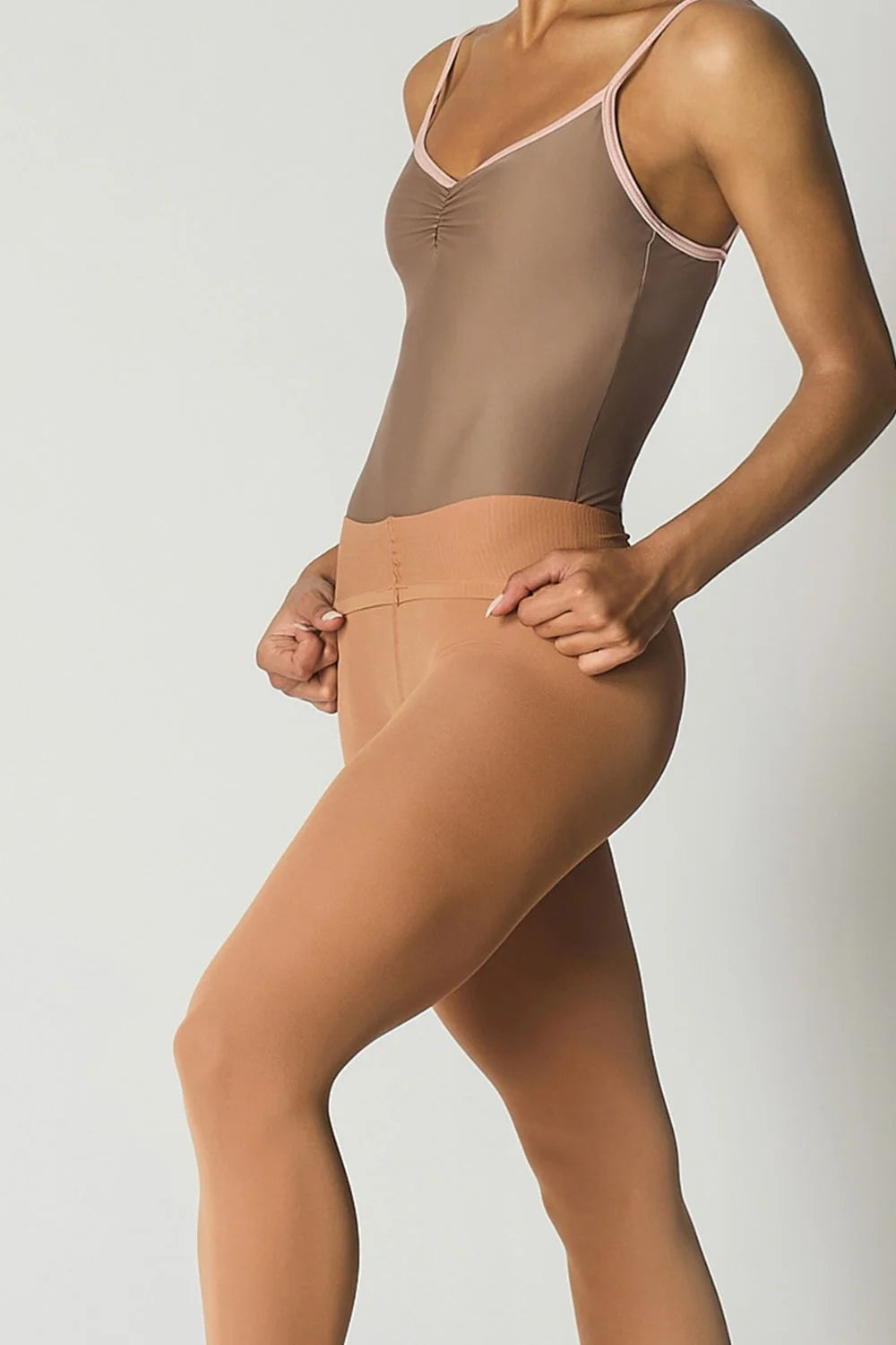 Imperfect Pointes Ballet Tights Convertible - Bronze