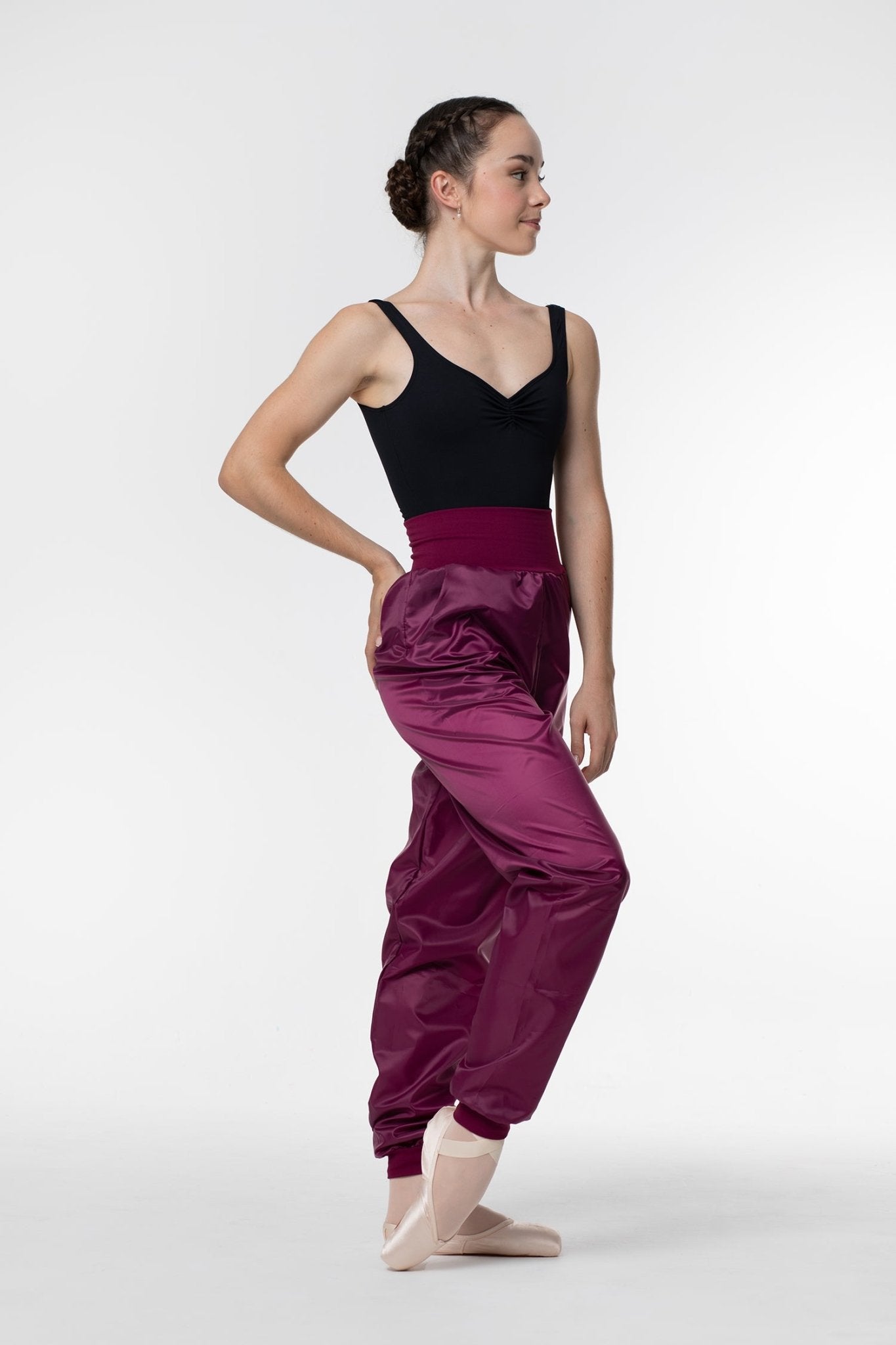 Intermezzo Adel Heat Retention Warm Up Pants - Burgundy - THE COLLECTIVE DANCEWEARIntermezzo Adel Heat Retention Warm Up Pants - Burgundymwarm upsTHE COLLECTIVE DANCEWEAR