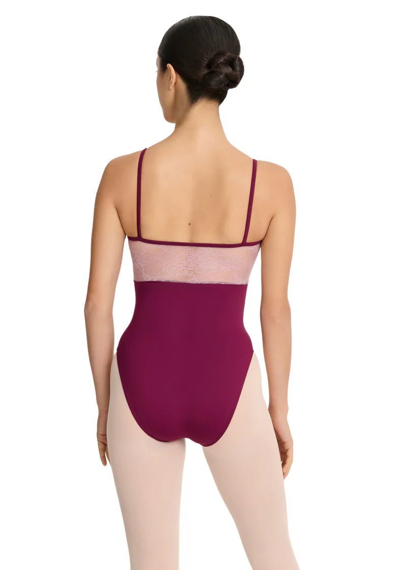 Intermezzo Haley Camisole Leotard with Lace - Garnet - THE COLLECTIVE DANCEWEARIntermezzo Haley Camisole Leotard with Lace - GarnetmLeotardTHE COLLECTIVE DANCEWEAR