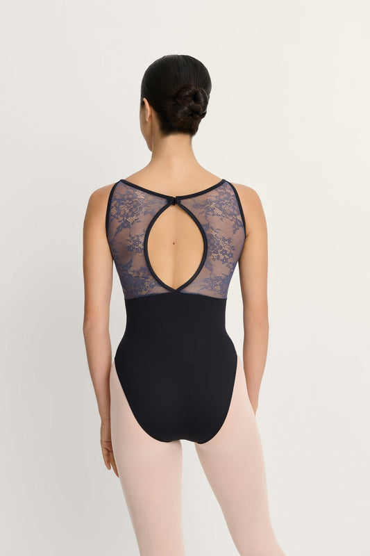 Intermezzo Heaven Tank Leotard With Lace - Black - THE COLLECTIVE DANCEWEARIntermezzo Heaven Tank Leotard With Lace - BlackmLeotardTHE COLLECTIVE DANCEWEAR
