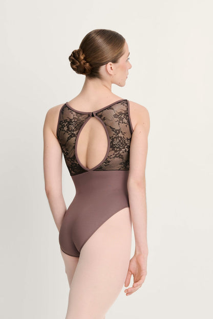 Intermezzo Heaven Tank Leotard With Lace - Mink - THE COLLECTIVE DANCEWEARIntermezzo Heaven Tank Leotard With Lace - MinkmLeotardTHE COLLECTIVE DANCEWEAR